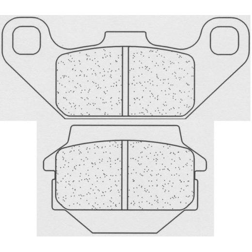 STABDŽIŲ TRINKELĖS CL BRAKES 2799 ATV1