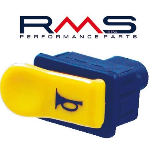 GARSO SIGNALO MYGTUKAS RMS 246130010, GELTONOS SPALVOS