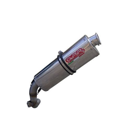 SLIP-ON EXHAUST GPR TRIOVAL BMW.72.CAT.TRI POLISHED STAINLESS STEEL