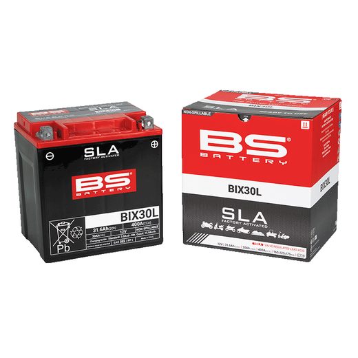 GAMYKLOJE AKTYVUOTAS AKUMULIATORIUS BS-BATTERY BIX30L (FA) (YIX30L (FA)) SLA