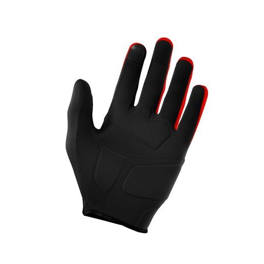GLOVES SHOT DRIFT ONYX A05-33A-A04-10, RAUDONOS SPALVOS 10