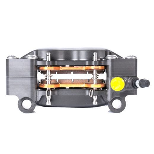 RADIAL BILLET 2-PIECE CALIPER ACCOSSATO PZ011 - DISTANCE 100 MM PISTON IN ALUMINIUM