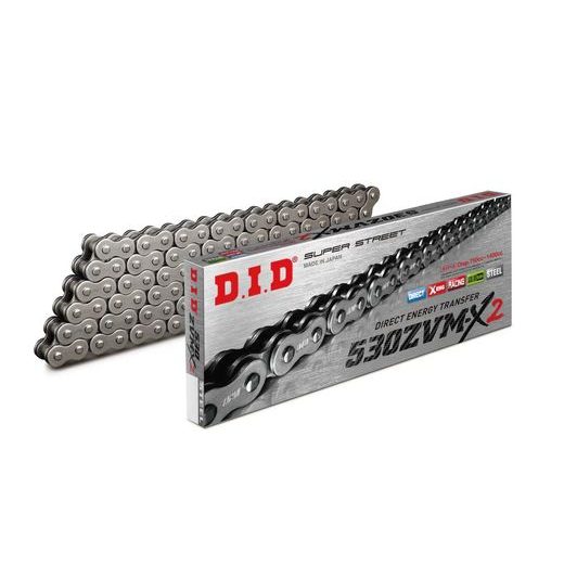 ZVM-X SERIES X-RING CHAIN D.I.D CHAIN 530ZVM-X2, 108 NARELIŲ ILGIO