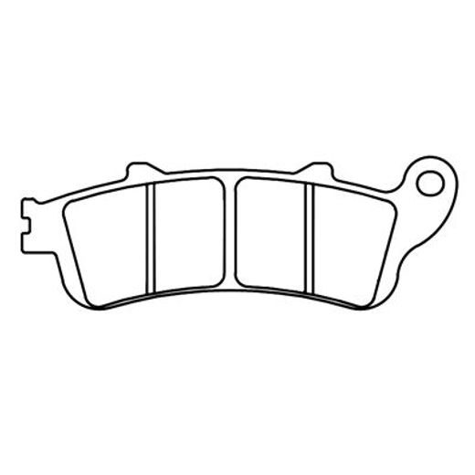 STABDŽIŲ TRINKELĖS CL BRAKES 1231 RX3