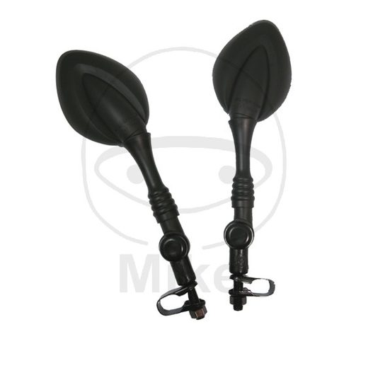 GALINIO VAIZDO VEIDRODIS JMT ZR 0000, JUODOS SPALVOS PACK OF 2 PCS