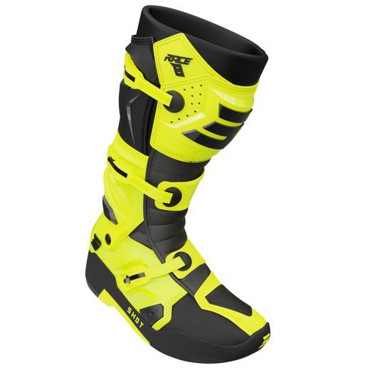 BOOTS SHOT RACE 8 A05-24A-B06-42 NEON YELLOW 42 DYDŽIO