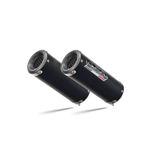 DUAL SLIP-ON EXHAUST GPR M3 S.158.M3.BT MATTE BLACK