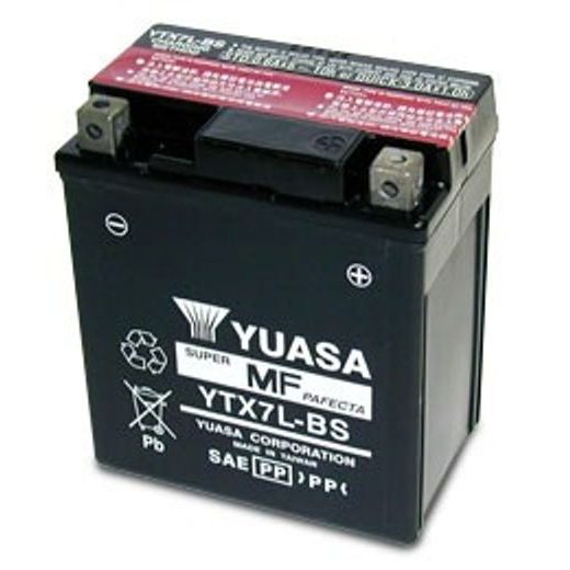 AKUMULIATORIUS YUASA YTX7L-BS