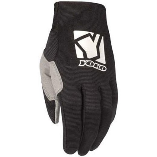 MX GLOVES KIDS YOKO SCRAMBLE BLACK / WHITE L (3)