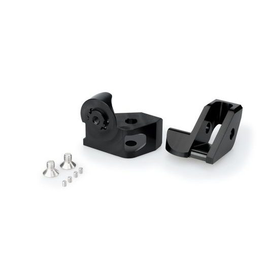 FOOTPEG ADAPTERS PUIG 20322N ADJUSTABLE, JUODOS SPALVOS