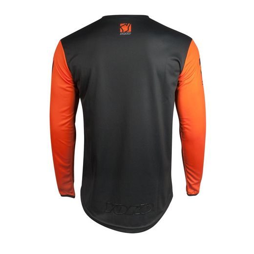 MX JERSEY YOKO SCRAMBLE BLACK / ORANGE, S DYDŽIO