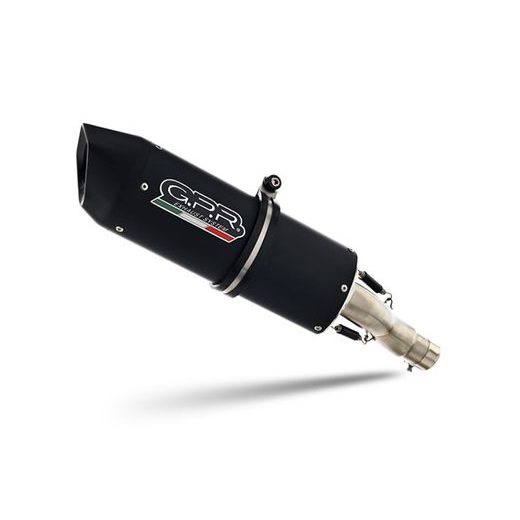 VISAS IŠMETIMO SISTEMOS KOMPLEKTAS GPR FURORE NERO CO.Y.186.RACEDB.FUNE MATTE BLACK INCLUDING REMOVABLE DB KILLER