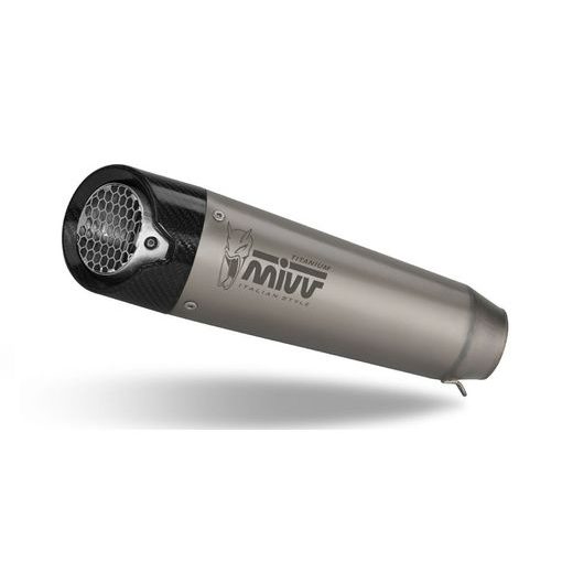 DVIEJŲ IŠMETIMO BAKELIŲ KOMPLEKTAS MIVV X-M5 D.055.LC5T, TITANINIS