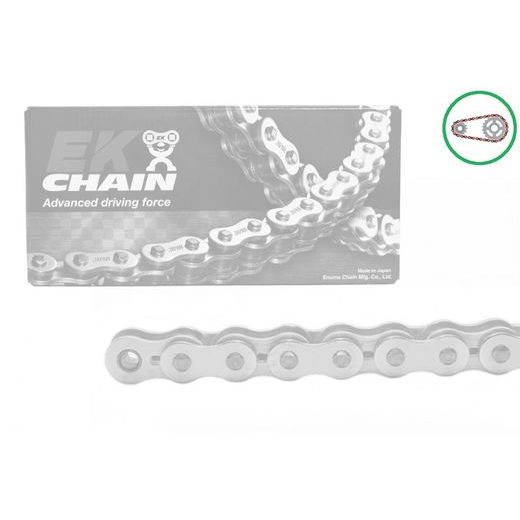 CHAIN KIT EK -, SIDABRINĖS SPALVOS CHAIN 525 SRX, X-RING (X, NX, QX, XS), CHK FRONT SPROCKET JT, CHK REAR SPROCKET JT SKIRTAS BENELLI BN 600 2016-2017