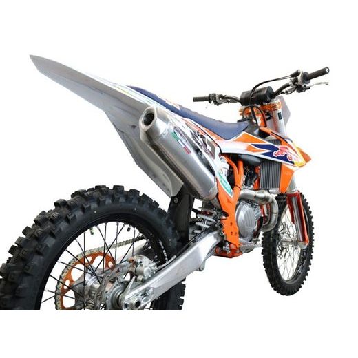 VISAS IŠMETIMO SISTEMOS KOMPLEKTAS GPR PENTACROSS INOX PNT.MX.72.3.FS.IO BRUSHED STAINLESS STEEL INCLUDING REMOVABLE DB KILLER/SPARK ARRESTOR