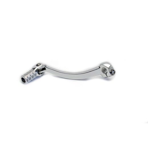 GEARSHIFT LEVER MOTION STUFF 837-02010 SILVER POLISHED ALUMINUM