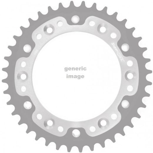 REAR SPROCKET SUPERSPROX STEALTH RST-990:52-SLV, SIDABRINĖS SPALVOS 52T, 520