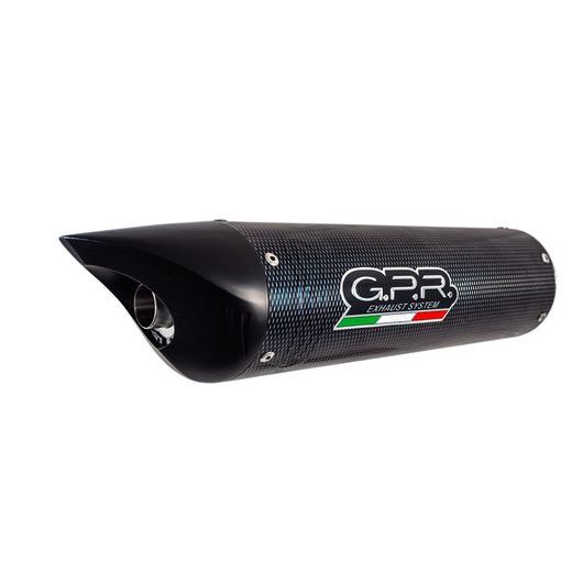 SLIP-ON EXHAUST GPR TIBURON BE.3.TIBPO INOX CARBON LOOK