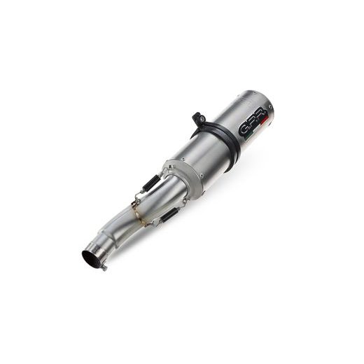 DUAL SLIP-ON EXHAUST GPR M3 A.26.M3.TN BRUSHED TITANIUM
