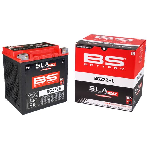 GAMYKLOJE AKTYVUOTAS AKUMULIATORIUS BS-BATTERY BGZ32HL SLA MAX