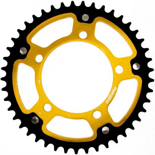 REAR SPROCKET SUPERSPROX STEALTH RST-7:45-GLD, AUKSO SPALVOS 45T, 525