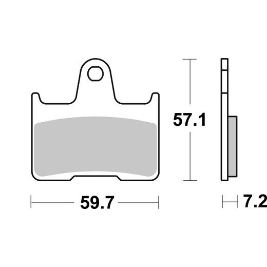 STABDŽIŲ TRINKELĖS BREMBO 07KS06SP