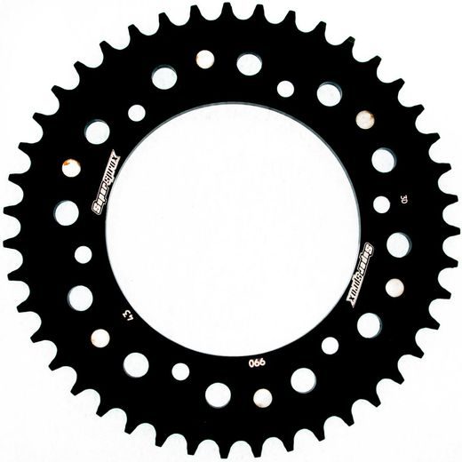 REAR SPROCKET SUPERSPROX STEALTH RST-990:43-BLK, JUODOS SPALVOS 43T, 520