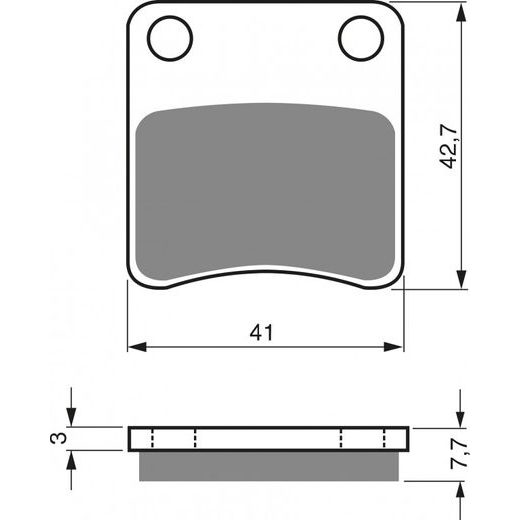 STABDŽIŲ TRINKELĖS GOLDFREN 110 AD
