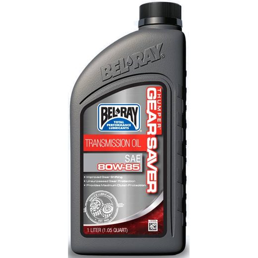 PAVARŲ DĖŽĖS TEPALAS BEL-RAY THUMPER GEAR SAVER TRANSMISSION OIL 80W-85 1 L