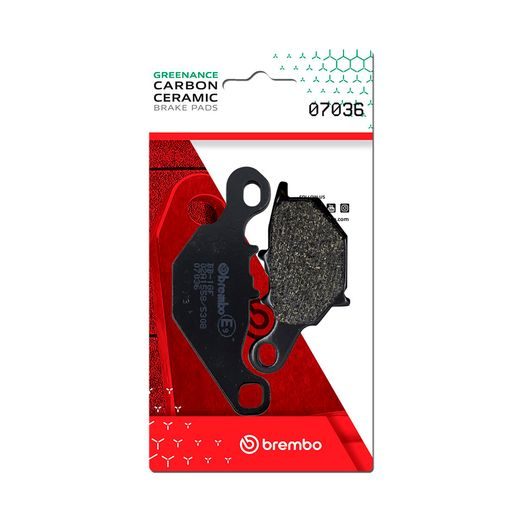 STABDŽIŲ TRINKELĖS BREMBO 07036 CC SCOOTER