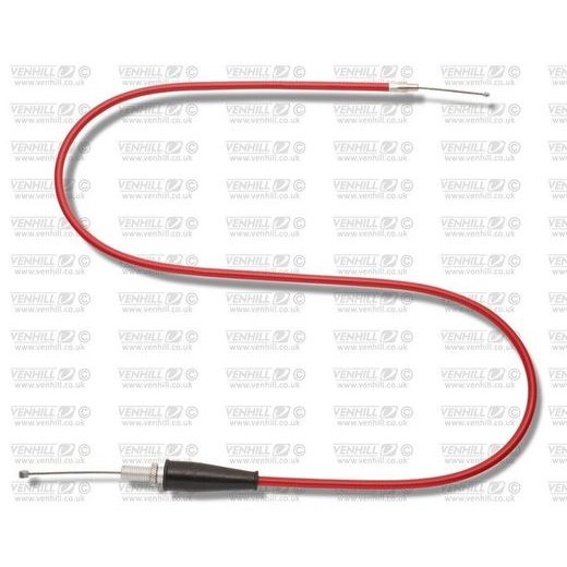 THROTTLE PULL / PUSH CABLE VENHILL Y01-4-026-RD FEATHERLIGHT, RAUDONOS SPALVOS