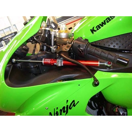 STEERING DAMPER KIT BITUBO AT SIDE MOUNTING WITH RED SHOCK ABSORBER