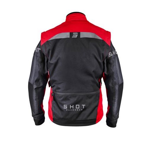STRIUKĖ SHOT RACETECH A09-14A1-A01-08 BLACK / RED, S DYDŽIO