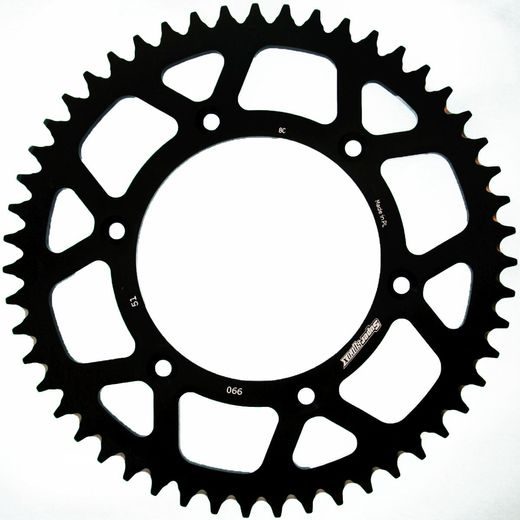 REAR ALU SPROCKET SUPERSPROX RAL-990:51-BLK, JUODOS SPALVOS 51T, 520