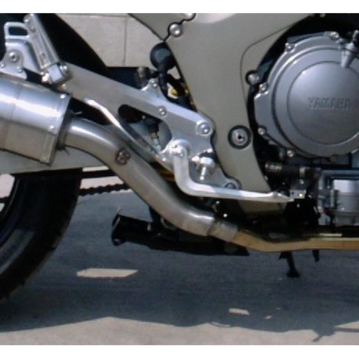 DUAL SLIP-ON EXHAUST GPR SATINOX Y.44.CAT.SAT BRUSHED STAINLESS STEEL