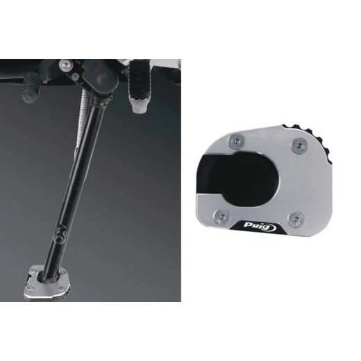 KICKSTAND EXTENSION PUIG 22270N, JUODOS SPALVOS