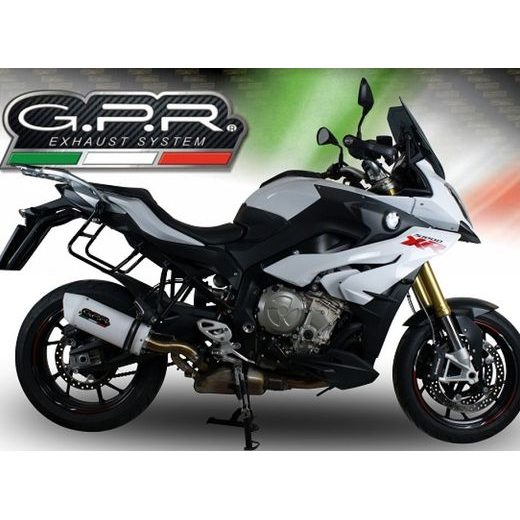 SLIP-ON EXHAUST GPR ALBUS BMW.80.ALB WHITE GLOSSY