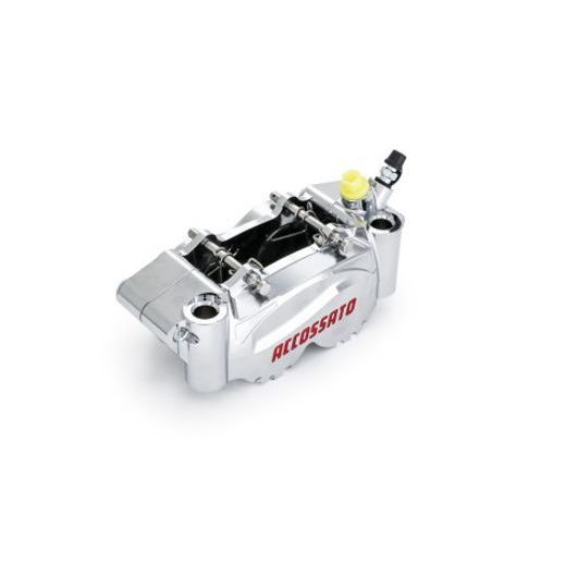 RADIAL BILLET 2-PIECE CALIPER ACCOSSATO PZ011 - DISTANCE 100 MM PISTON IN ALUMINIUM