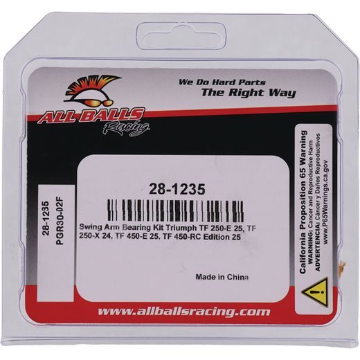 SWING ARM BEARING KIT ALL BALLS RACING 28-1235