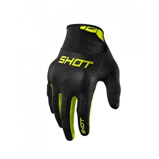 GLOVES SHOT DRIFT ONYX A05-33A-A03-08 NEON YELLOW 08