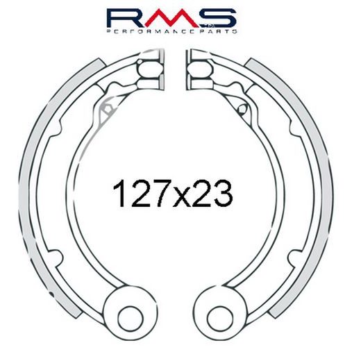 BŪGNINIŲ STABDŽIŲ TRINKELĖS RMS 225120530