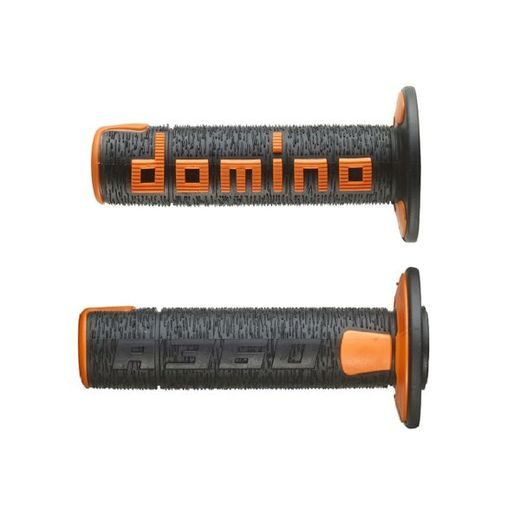 RANKENŲ KOMPLEKTAS VAIRAMS DOMINO OFF-ROAD 184161020 BLACK/ORANGE