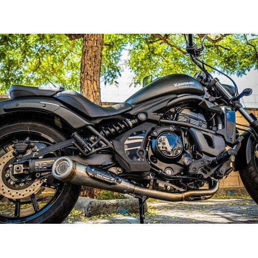 VISAS IŠMETIMO SISTEMOS KOMPLEKTAS GPR ROAD-STRADA E5.CO.K.172.3.CAT.PCEV BRUSHED STAINLESS STEEL INCLUDING REMOVABLE DB KILLER AND CATALYST