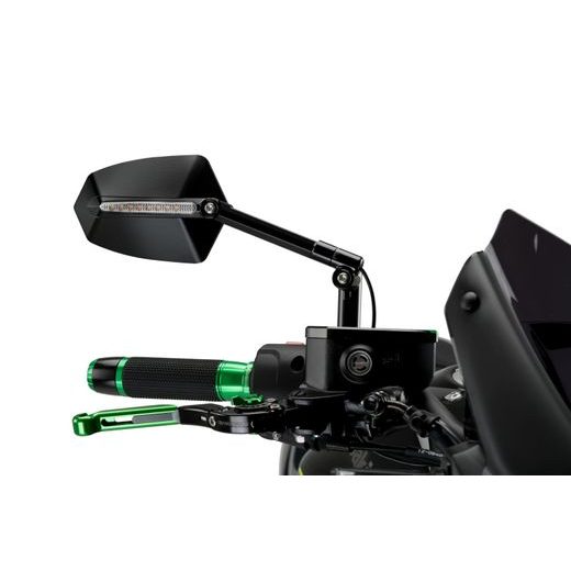 GALINIO VAIZDO VEIDRODIS PUIG GTI 015NN BLACK / BLACK DEŠINĖ