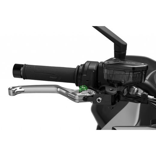 STABDŽIŲ RANKENĖLĖ BE ADAPTERIO PUIG 4.0 4120PV, ILGOS SILVER/GREEN