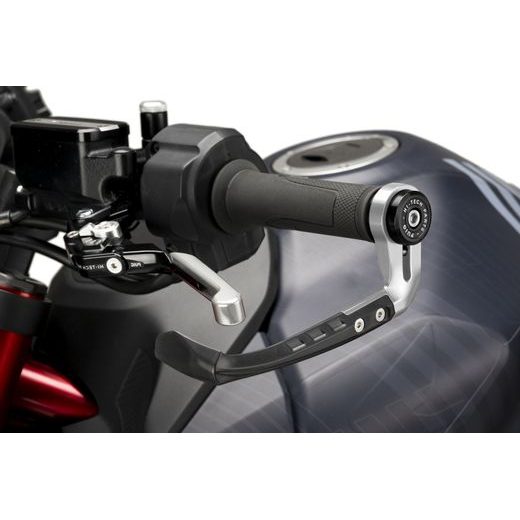 CLUTCH LEVER PROTECTOR PUIG RAW 21994P, SIDABRINĖS SPALVOS