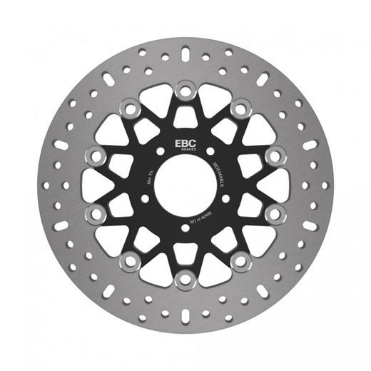 STABDŽIŲ DISKAS EBC MD534XBLK BLACK CHROME