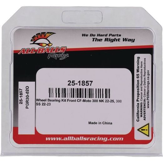 WHEEL BEARING KIT ALL BALLS RACING 25-1857