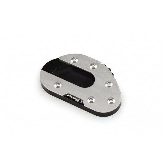 KICKSTAND EXTENSION PUIG 20179N, JUODOS SPALVOS WITH STANDARD SUSPENSION