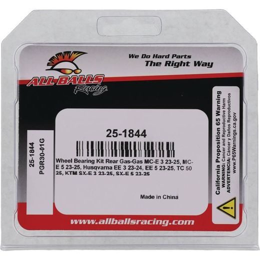 WHEEL BEARING KIT ALL BALLS RACING 25-1844